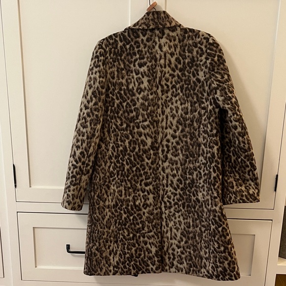 J. Crew Topcoat 00 Snow Leopard - Picture 5 of 5